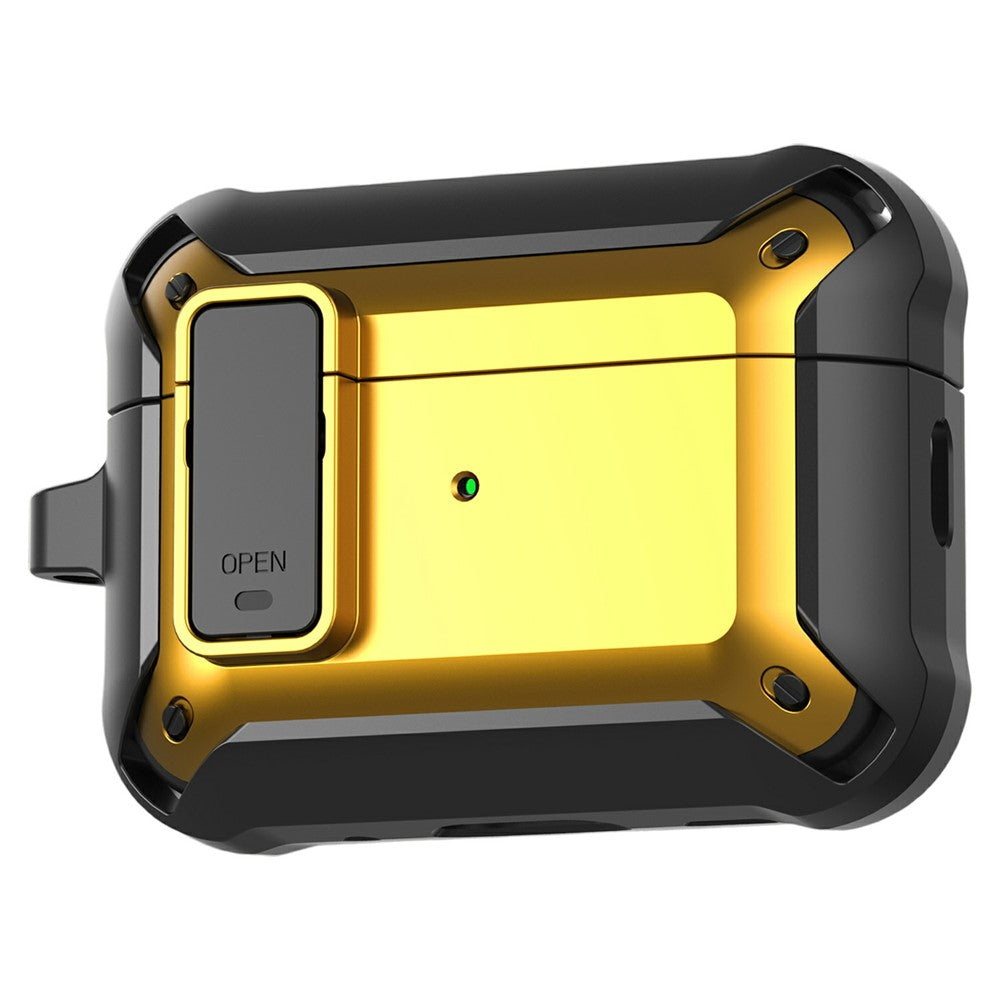 For AirPods Pro 3  Case TPU + PC Anti-Drop Earphone Cover with Buckle