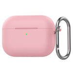 Til AirPods Pro 3 silikonecover 2,3 mm hovedtelefonbeskyttelsescover med karabinhage