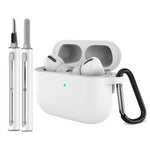 For AirPods Pro 3 Silicone Case Earphone Cover with Carabiner / Cleaning Pen