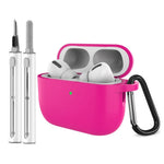 For AirPods Pro 3 Silicone Case Earphone Cover with Carabiner / Cleaning Pen