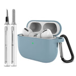 For AirPods Pro 3 Silicone Case Earphone Cover with Carabiner / Cleaning Pen