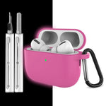 For AirPods Pro 3 Silicone Case Earphone Cover with Carabiner / Cleaning Pen