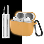 For AirPods Pro 3 Silicone Case Earphone Cover with Carabiner / Cleaning Pen