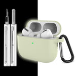 For AirPods Pro 3 Silicone Case Earphone Cover with Carabiner / Cleaning Pen