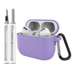 For AirPods Pro 3 Silicone Case Earphone Cover with Carabiner / Cleaning Pen