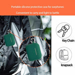 For AirPods Pro 3 Wireless Earbuds Silicone Protective Case with Keychain Shockproof & Anti-Scratch Cover