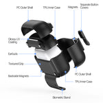 DUX DUCIS Til AirPods Pro 3 Høretelefoncover PECQ Serie Multi-vinkel Stander PC+TPU Cover med Krog