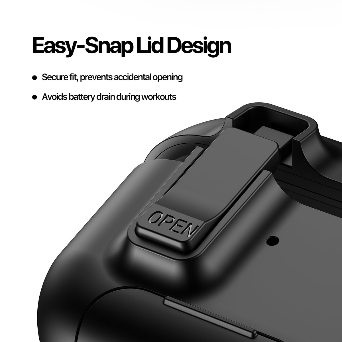 DUX DUCIS Til AirPods Pro 3 Høretelefoncover PECQ Serie Multi-vinkel Stander PC+TPU Cover med Krog