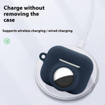 2 in 1 Silicone Cover for AirPods Pro 3 / AirTag Protective Case with Front / Back Screen Protector