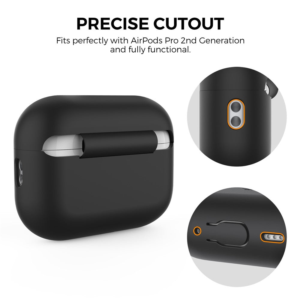 AHASTYLE PT197 til AirPods Pro 3 Cover Silikone Høretelefon Beskyttende Etui med Halsrem