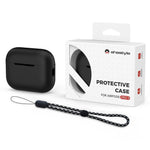 AHASTYLE PT197 til AirPods Pro 3 Cover Silikone Høretelefon Beskyttende Etui med Halsrem