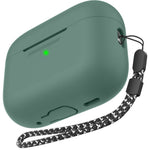 AHASTYLE PT197 til AirPods Pro 3 Cover Silikone Høretelefon Beskyttende Etui med Halsrem