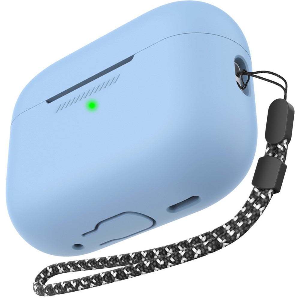 AHASTYLE PT197 til AirPods Pro 3 Cover Silikone Høretelefon Beskyttende Etui med Halsrem