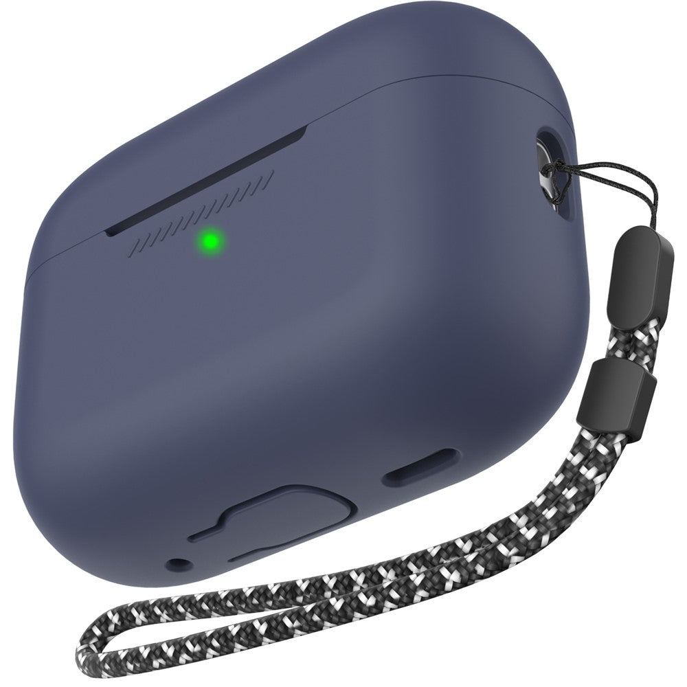 AHASTYLE PT197 til AirPods Pro 3 Cover Silikone Høretelefon Beskyttende Etui med Halsrem
