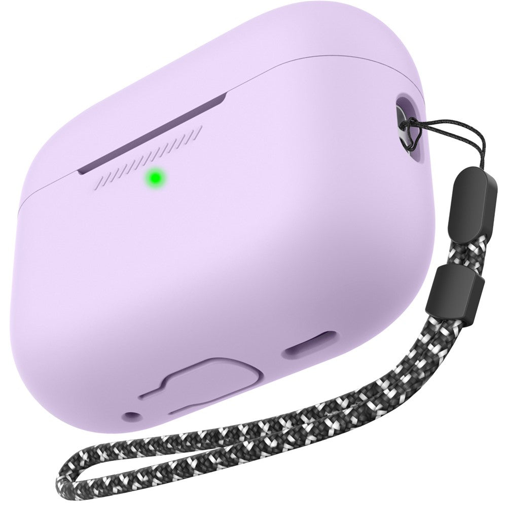 AHASTYLE PT197 til AirPods Pro 3 Cover Silikone Høretelefon Beskyttende Etui med Halsrem