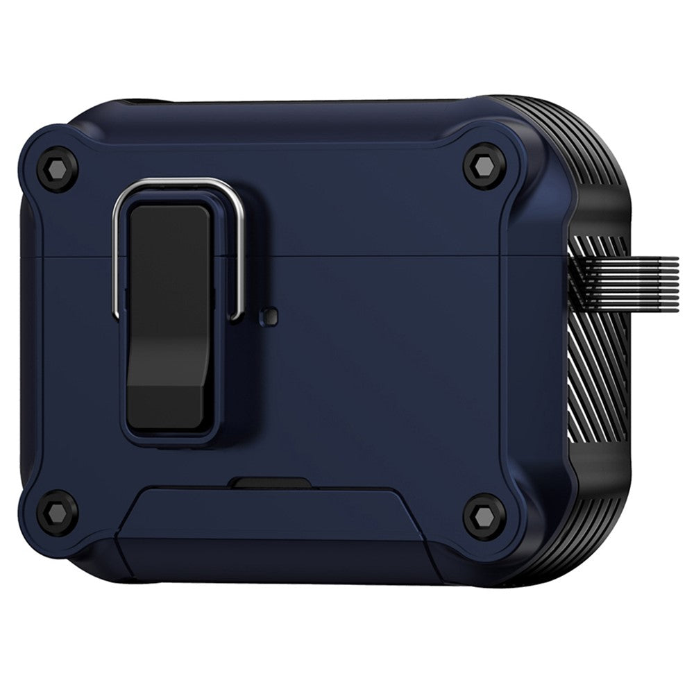 Til AirPods Pro 3 Høretelefoncover med lås, telefonholder og magnetisk, automatisk lås