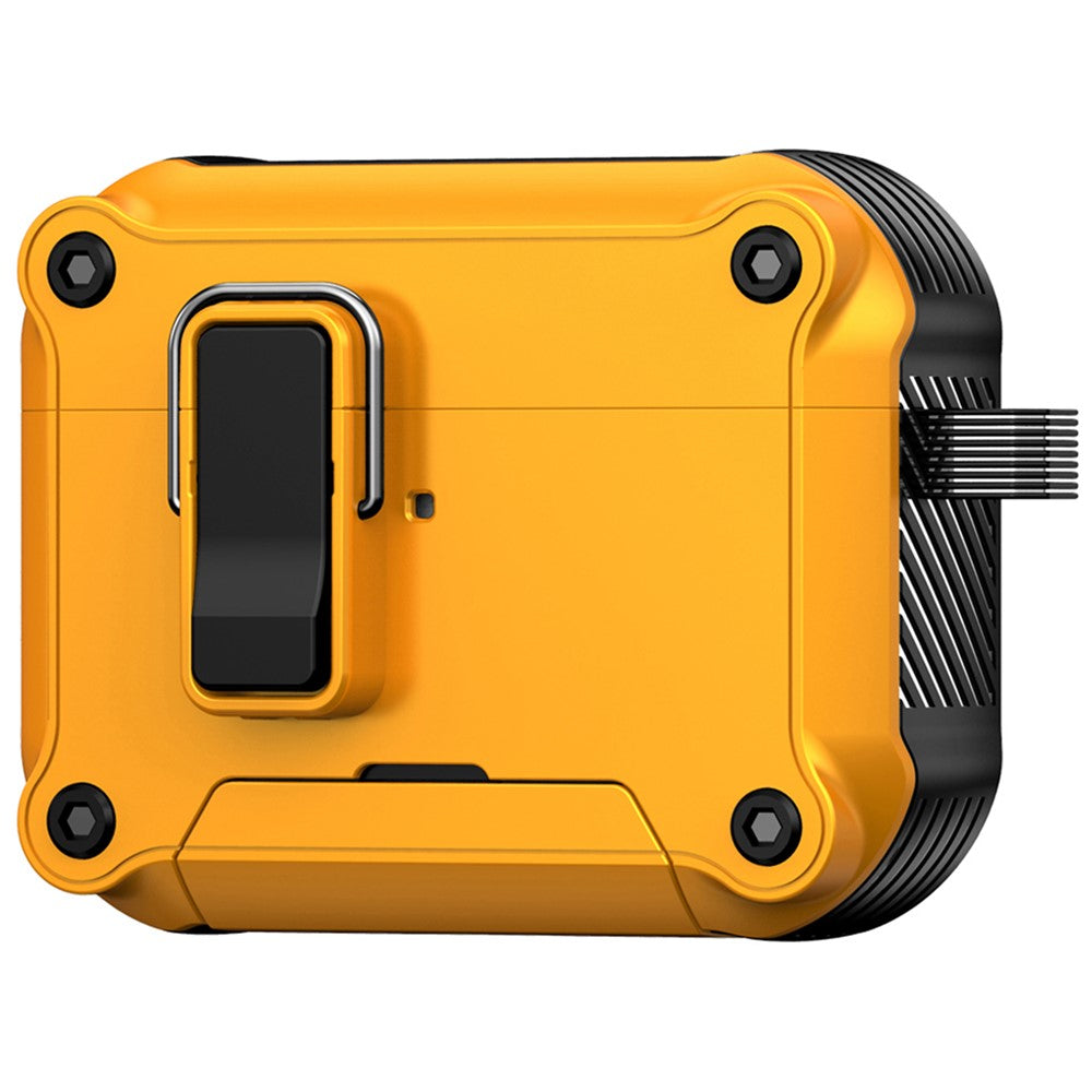 Til AirPods Pro 3 Høretelefoncover med lås, telefonholder og magnetisk, automatisk lås
