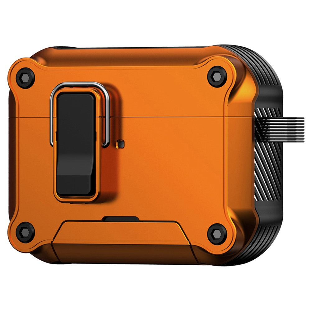 Til AirPods Pro 3 Høretelefoncover med lås, telefonholder og magnetisk, automatisk lås