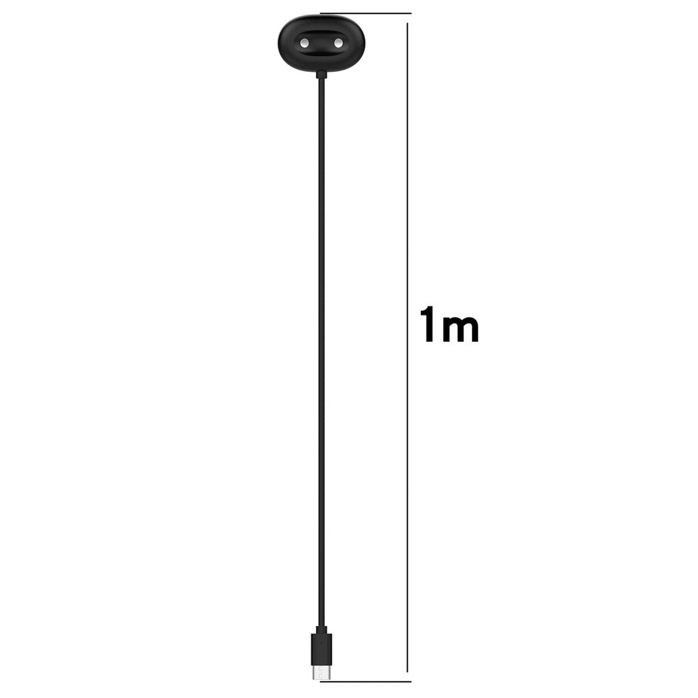 For Google Pixel Watch 4 45mm / 41mm USB-A Magnetic Watch Charger with 1m Charging Cable