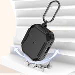 For AirPods Pro 2 Magnetic Case Phone Stand TPU + PC Earphone Protective Cover with Carabiner