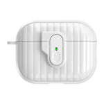 Til AirPods Pro 2 TPU Cover Skal Skridsikkert Tekstureret One-Click Switch Høretelefon Beskyttelsescover