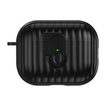 Til AirPods Pro 2 TPU Cover Skal Skridsikkert Tekstureret One-Click Switch Høretelefon Beskyttelsescover