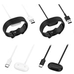 For Google Fitbit Air USB-C Magnetic Charger Dock Portable 5V / 1.5A Charging Cable