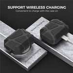 AHASTYLE JY25 til AirPods Pro 3 Cover Ridsefast Beskyttelsesetui i TPU med Karabinhage