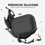 AHASTYLE JY24 til AirPods Pro 3 Etui Støvprop Design Silikone Beskyttelsescover med Håndrem