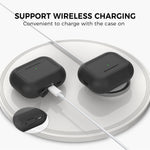 AHASTYLE JY24 til AirPods Pro 3 Etui Støvprop Design Silikone Beskyttelsescover med Håndrem