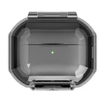 Skyddsfodral till AirPods Pro 3 / Pro 2 / Pro / AirPods 4 / 3, stötsäkert vattentätt hårt PC-fodral med magnetfäste
