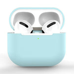 Til AirPods 3 Silikoneetui Stødsikkert Præcise Udskæringer Høretelefonbeskyttelsescover