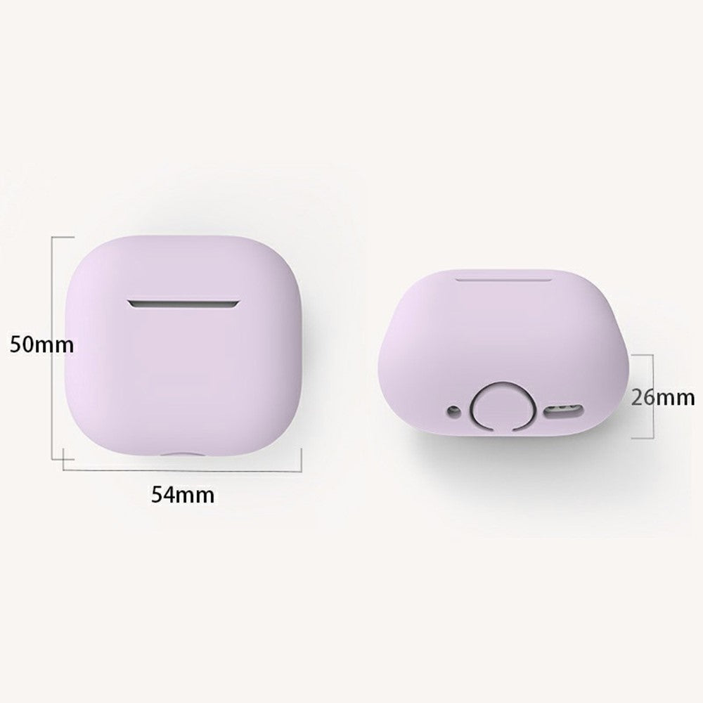For AirPods 4 Silicone Case Shockproof Precise Cutouts Earphone Protective Cover