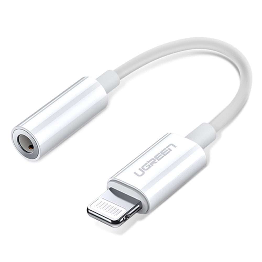 UGREEN til iPhone 13 12 MFI Lightning til 3,5 mm lydadapterkabel Hovedtelefonkonverter