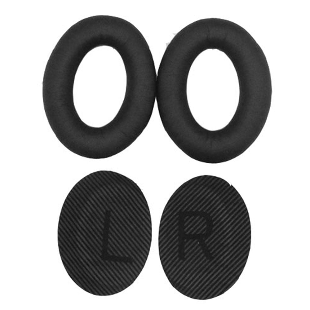 JZF-236 För Bose QC25/QC15/QC35 Öronkuddar Skumprotein Läder Öronkuddar 1 Par Ersättningsheadset Öronkåpor