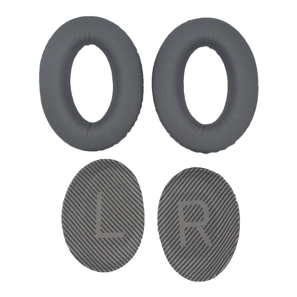 JZF-236 För Bose QC25/QC15/QC35 Öronkuddar Skumprotein Läder Öronkuddar 1 Par Ersättningsheadset Öronkåpor