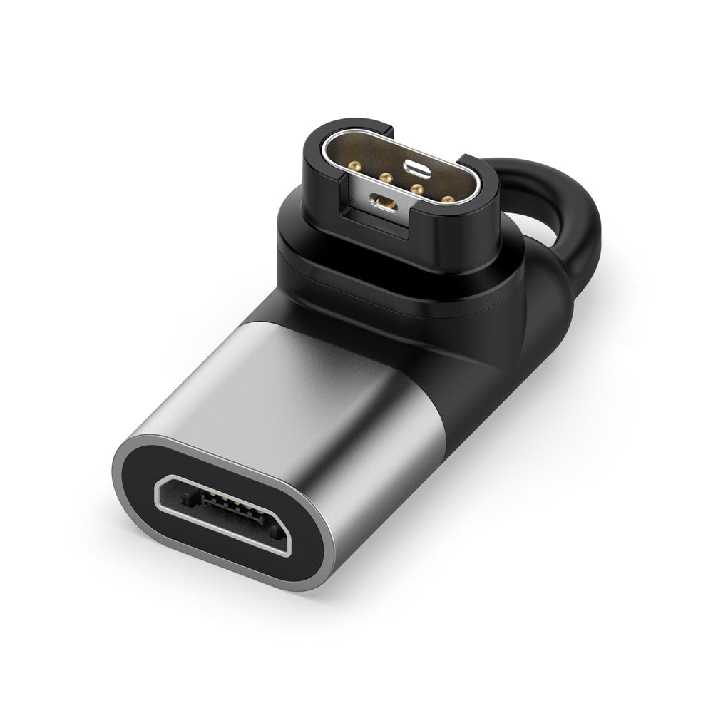 Garmin-uroplader til Micro USB-adapter, kompatibel med Garmin Fenix 7 / Venu 2 Plus / Instinct 2 / vivoactive 5 / Venu 3 / Venu 3S / Tactix7 AMOLED