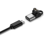 Garmin-uroplader til Micro USB-adapter, kompatibel med Garmin Fenix 7 / Venu 2 Plus / Instinct 2 / vivoactive 5 / Venu 3 / Venu 3S / Tactix7 AMOLED