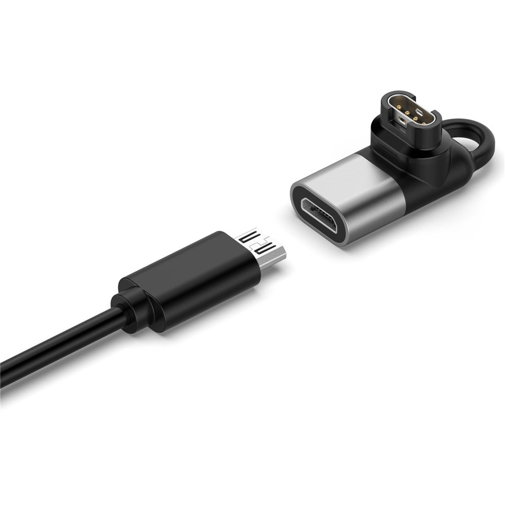 Garmin-uroplader til Micro USB-adapter, kompatibel med Garmin Fenix 7 / Venu 2 Plus / Instinct 2 / vivoactive 5 / Venu 3 / Venu 3S / Tactix7 AMOLED