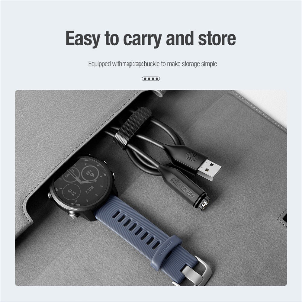 NILLKIN 1m for Garmin Smart Watch USB Power Cord Fast Charging Cable