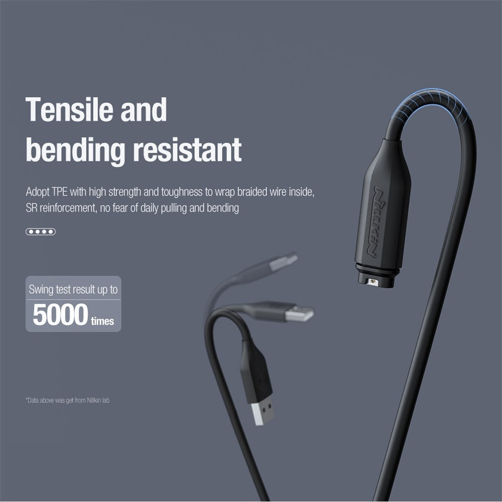 NILLKIN 1m for Garmin Smart Watch USB Power Cord Fast Charging Cable