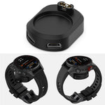 ST-004 Charger Adapter for Garmin Fenix 7 / 7S / 7X / vivoactive 5 / Venu 3 AMOLED Type C / Micro Interface Watch Charging Dock Stand