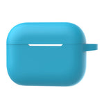 A1 For AirPods Pro 2 Silikone Beskyttelsesetui Bluetooth-kompatibel Høretelefon Flad Bund Anti-fald Cover med Ring Spænde