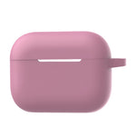 A1 For AirPods Pro 2 Silikone Beskyttelsesetui Bluetooth-kompatibel Høretelefon Flad Bund Anti-fald Cover med Ring Spænde