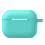 A1 For AirPods Pro 2 Silikone Beskyttelsesetui Bluetooth-kompatibel Høretelefon Flad Bund Anti-fald Cover med Ring Spænde