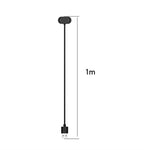 Til Huami Amazfit GTR 4 / GTR 4 Pro / GTS 4 Smartwatch USB Oplader 1m Magnetisk Absorptionsopladerkabel
