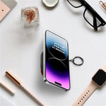 Til Apple AirPods Pro 2 Anti-fald Øretelefoncover Headset-stil To-farvet PC+TPU Ørepropcover med Ringstrop