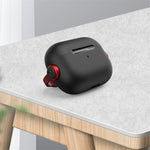 Til Apple AirPods Pro 2 Anti-fald Øretelefoncover Headset-stil To-farvet PC+TPU Ørepropcover med Ringstrop