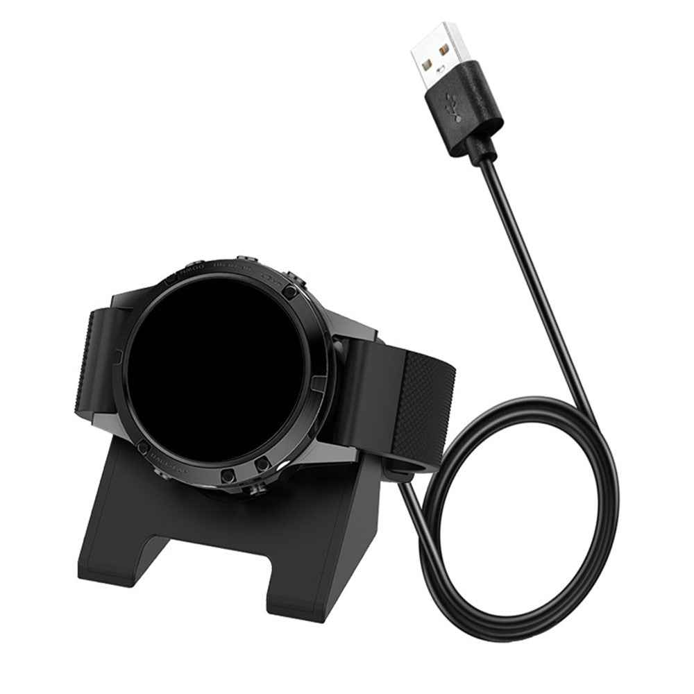Til Garmin Fenix 7 / 7S / 7X Smartwatch Magnetisk Absorptionsopladningsdock med USB-opladerkabel