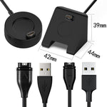 Til Garmin Fenix 7 / 7S / 7X Smartwatch Magnetisk Absorptionsopladningsdock med USB-opladerkabel